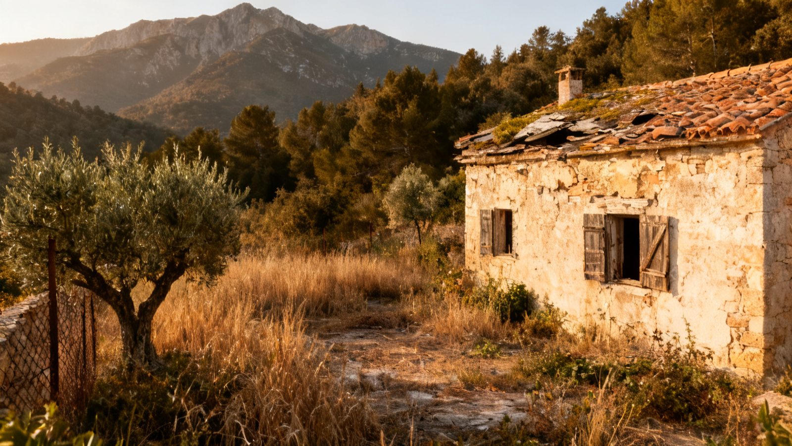 Antes: Masovería con terreno, Sant Antoni de Vilamajor